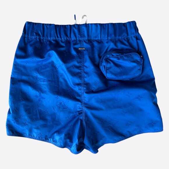 Louis Vuitton Blue Monogram Swim Shorts - Picture 2 of 6